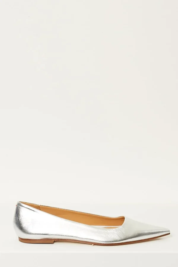 Aeyde Cassy leather flat