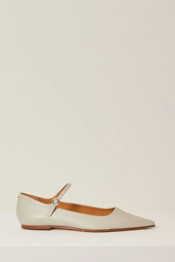 Aeyde Cleo leather pointed ballerina