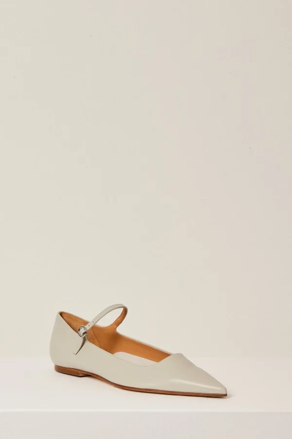 Aeyde Cleo leather pointed ballerina