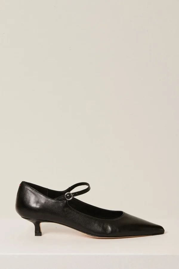 Aeyde Polina leather pointed pump
