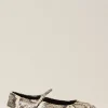 Aeyde Uma snake print Mary Jane