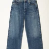 Agolde Image low slung cotton denim