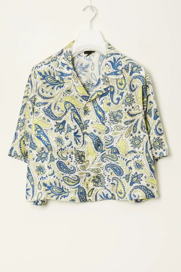 Bananatime Cropped hawaiian shirt