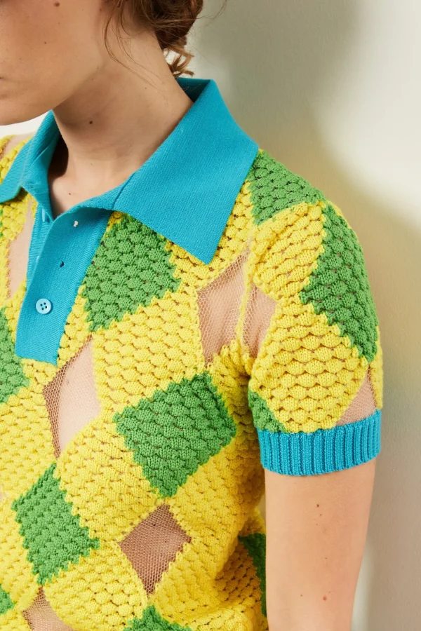 Botter 3D knitted polo