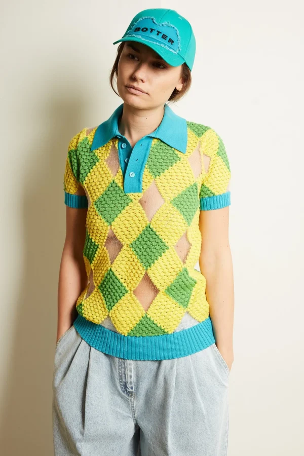 Botter 3D knitted polo