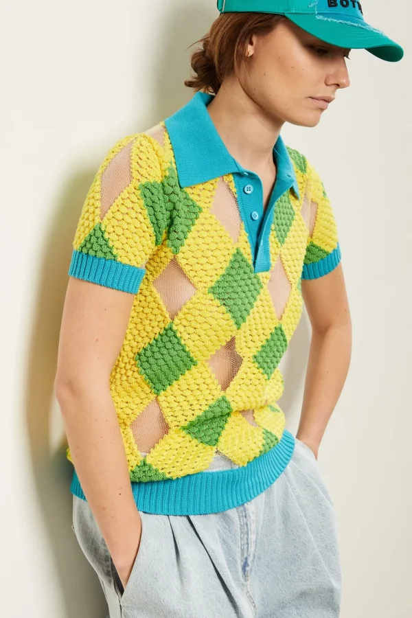 Botter 3D knitted polo