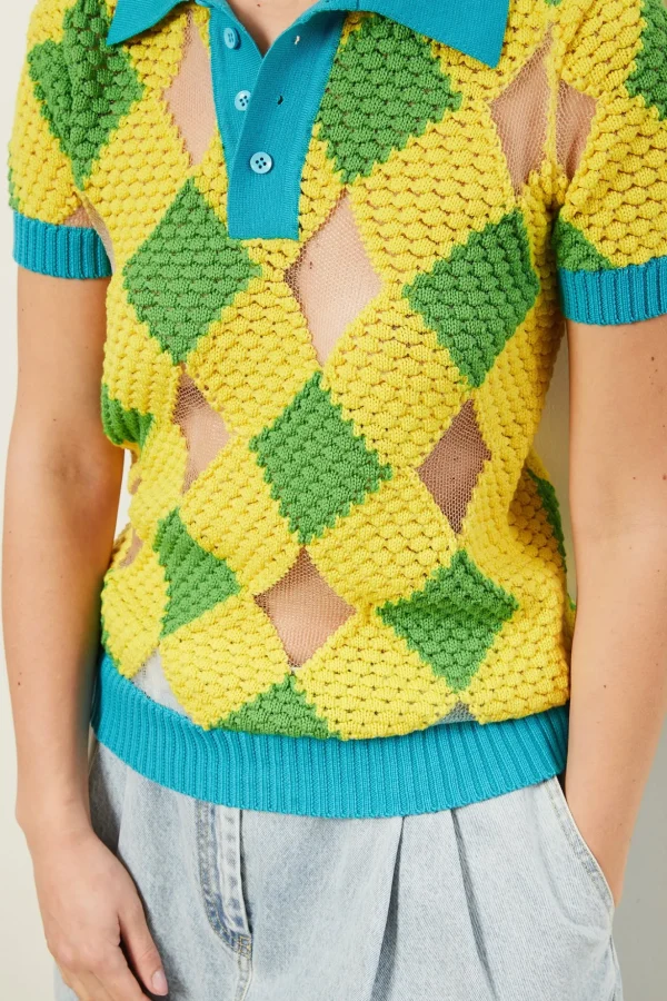 Botter 3D knitted polo