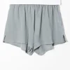 Boxy silk short
