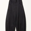 Cordera Satin curved pants