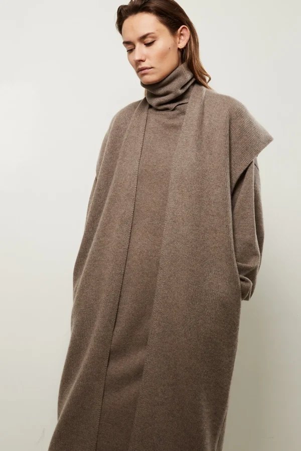 East long cashmere cardigan