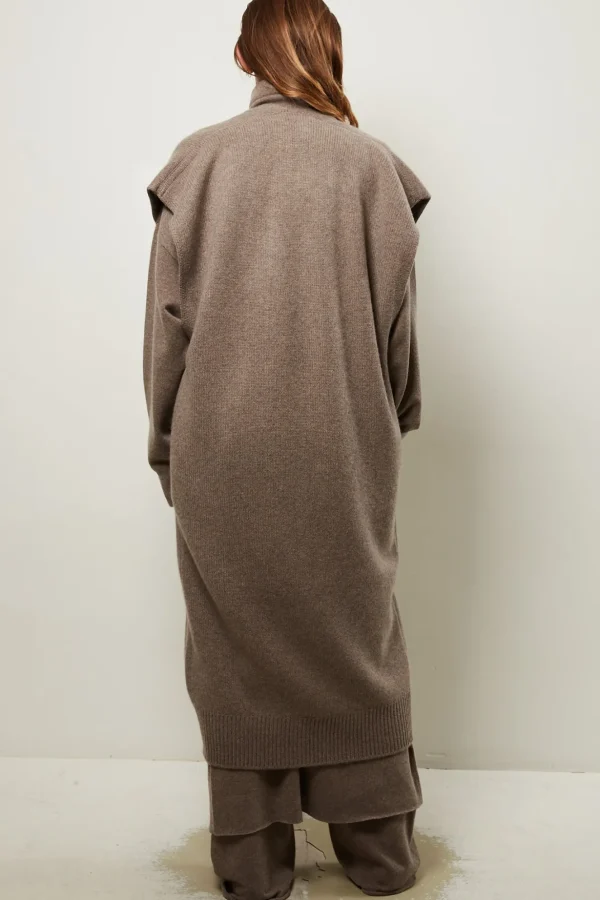 East long cashmere cardigan