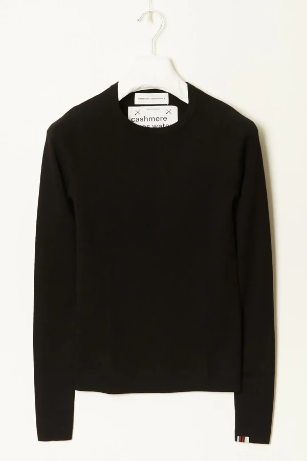 Extreme cashmere n°392 eel cotton cashmere top