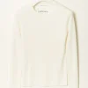 Extreme cashmere n°392 eel cotton cashmere top