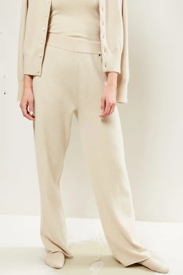 Extreme cashmere Trousers wide leg pants.