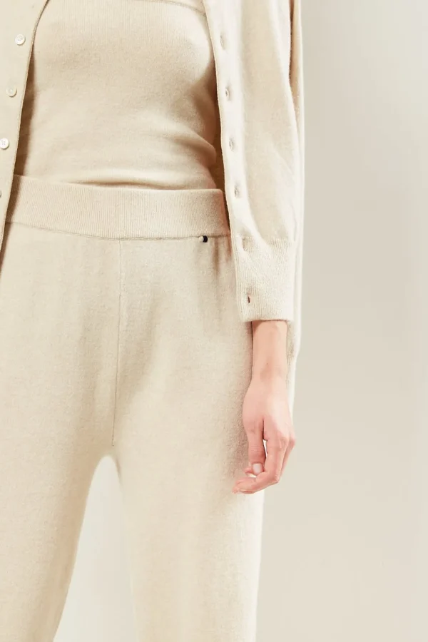 Extreme cashmere Trousers wide leg pants.