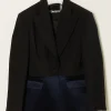 Frenken Case waisted 2fabrics jacket