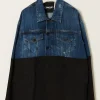Frenken Slice denim blazer