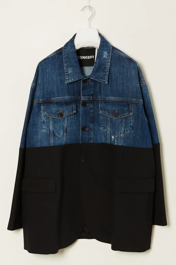Frenken Slice denim blazer