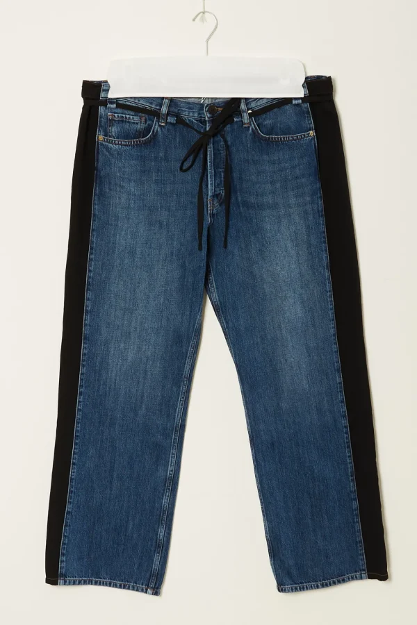Frenken Stripe denim pants