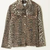 Ganni Print denim jacket
