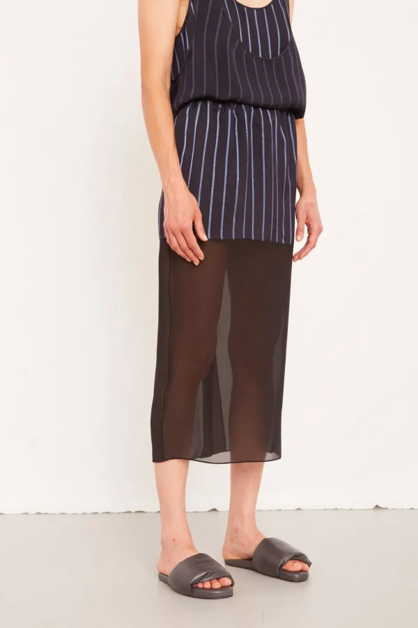 Gauchere Striped skirt