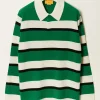 Guest in Residence Striped cashmere rugby