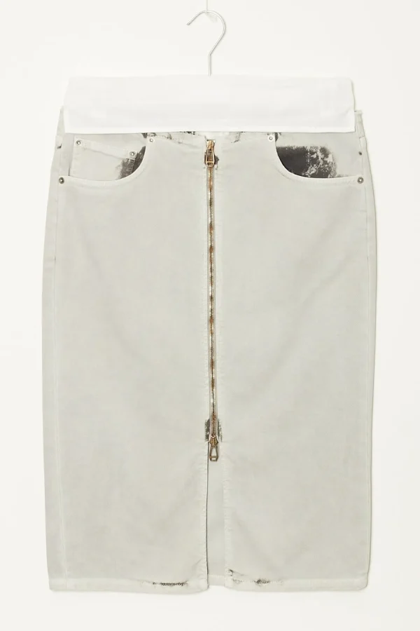 Haikure Tiger shifting grey skirt