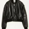 Halfboy Leather bomber