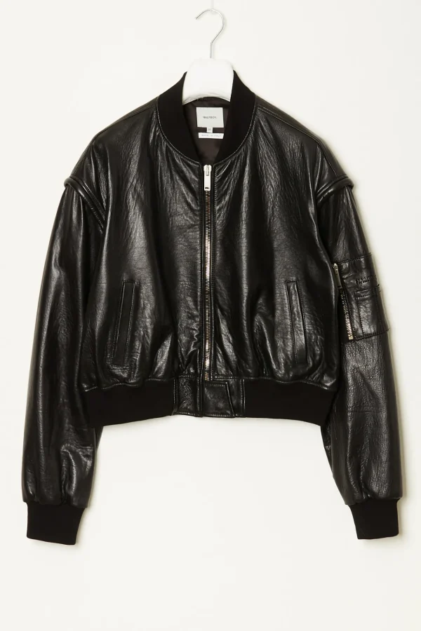 Halfboy Leather bomber