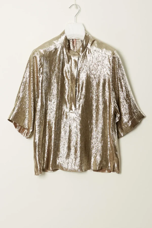 inDRESS Camomille silk blend tunic