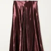 inDRESS Glycine shiny lurex skirt