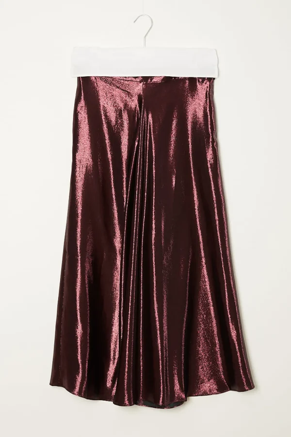 inDRESS Glycine shiny lurex skirt