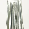 inDRESS Kiwi shiny a-line skirt