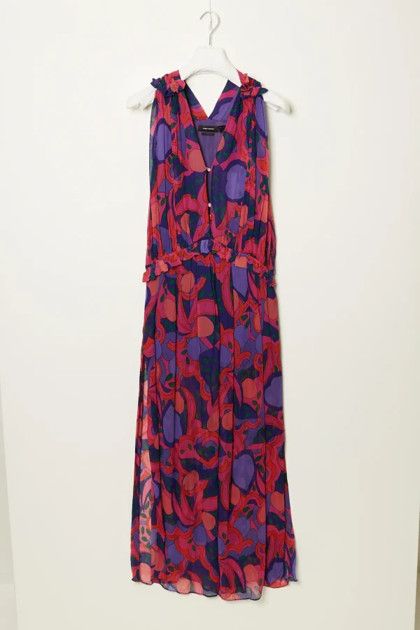 Isabel Marant Alsaw printed silk dress