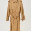 Isabel Marant Freanne coated linen coat