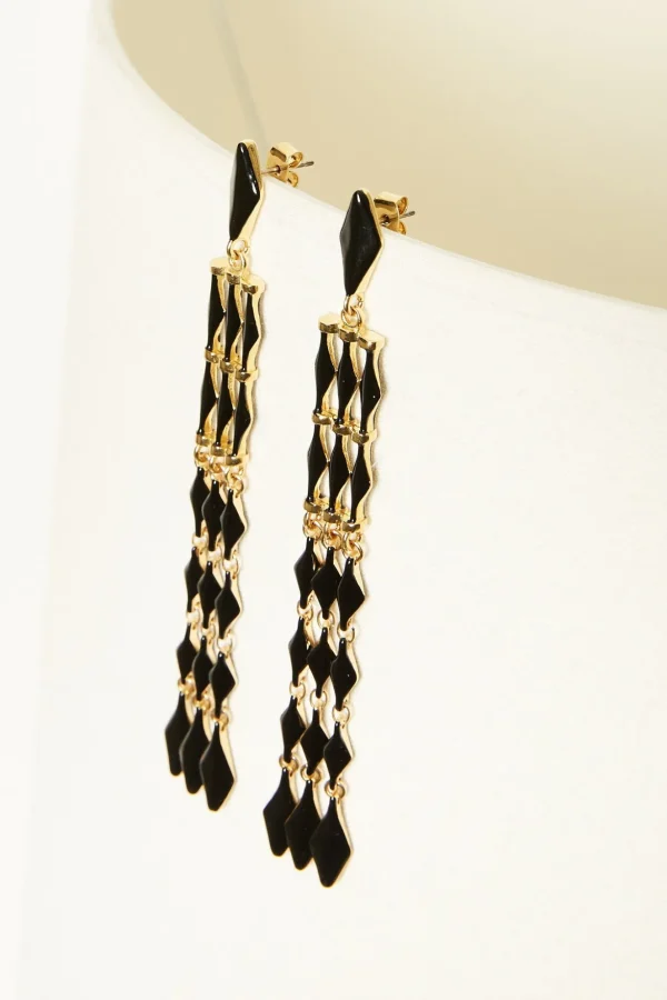Isabel Marant Long zaltana earrings
