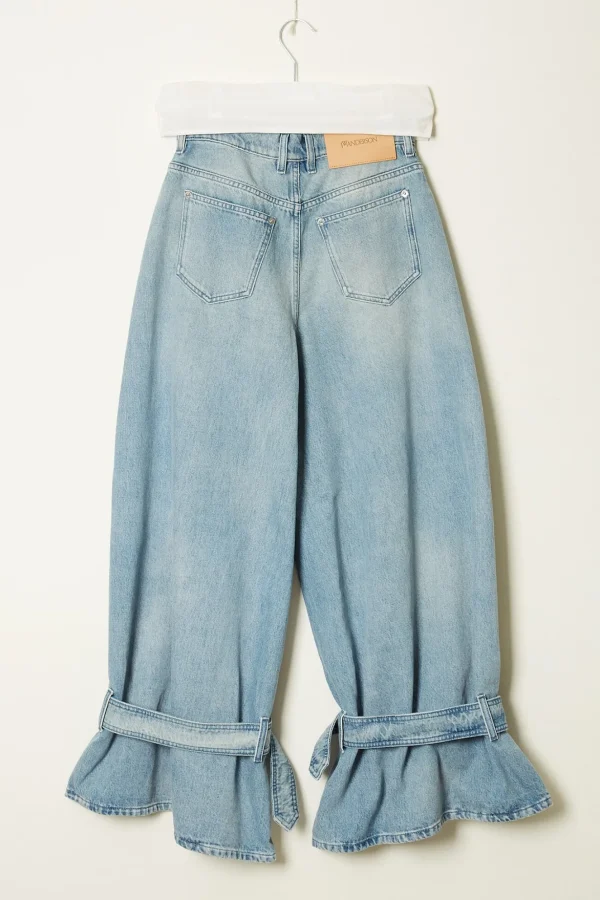 JW ANDERSON Buckled cuff jeans