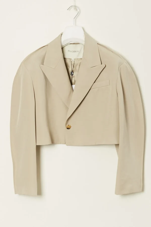 JW ANDERSON Cropped rounded jacket
