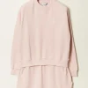 JW ANDERSON Layered sweatshirt dress