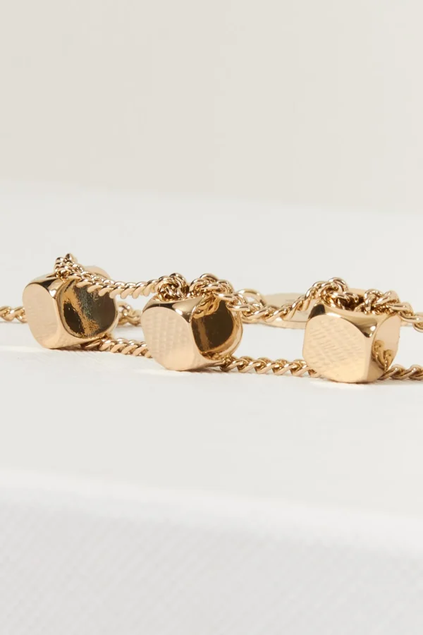 Lemaire Abacus bracelet gold