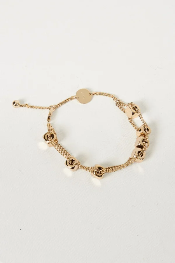 Lemaire Abacus bracelet gold