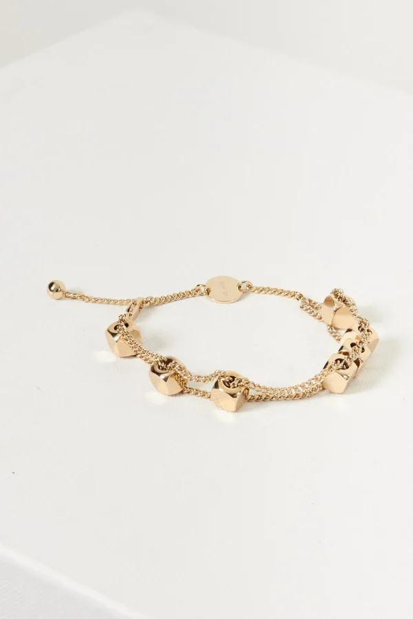 Lemaire Abacus bracelet gold