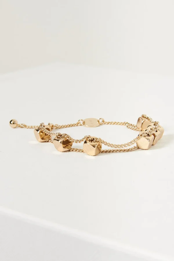 Lemaire Abacus bracelet gold