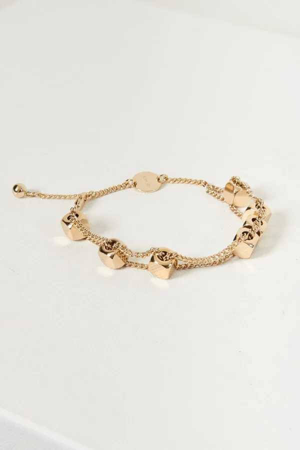 Lemaire Abacus bracelet gold