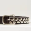 Lemaire Almond stud belt 20