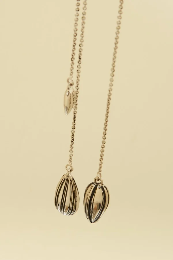 Lemaire Asymetric girasol earrings