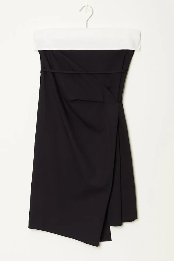 Lemaire Asymmetrical tied skirt