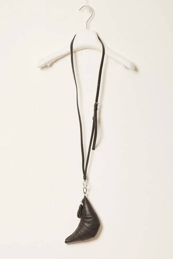 Lemaire Crossbody croissant coin purse