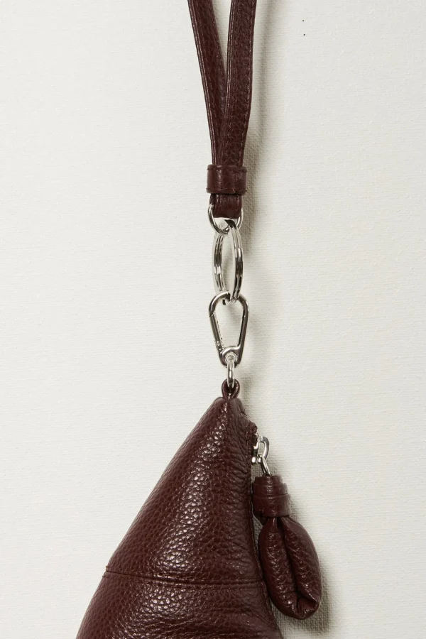 Lemaire Crossbody croissant coin purse
