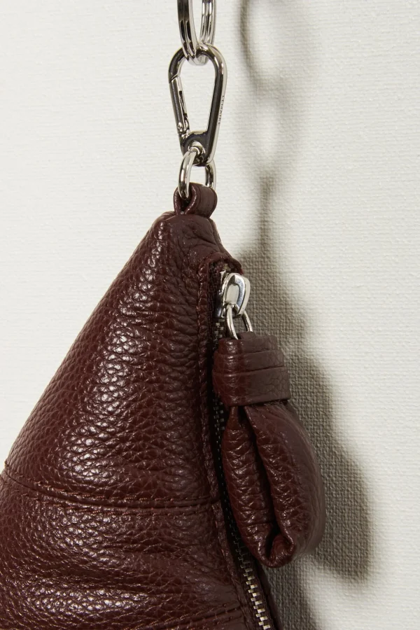 Lemaire Crossbody croissant coin purse
